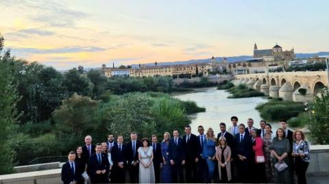 Foto de familia dos asistentes ao Congreso